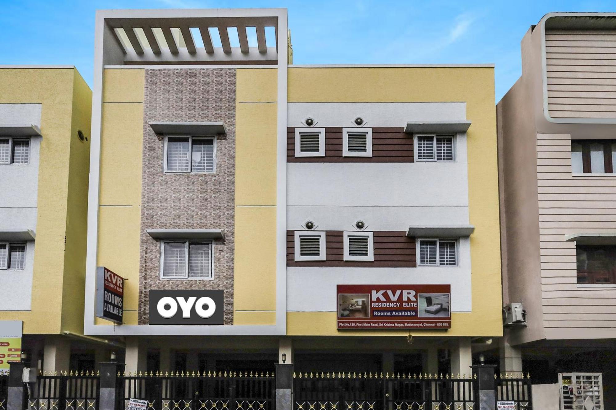 Hotel O K V R Residency - Elite Chennai Extérieur photo